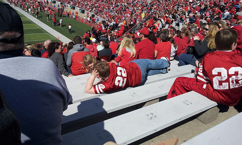 Laid-back Husker kid